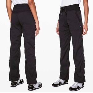 Lululemon Dance Studio Pant Sz 4  *Unlined In Black